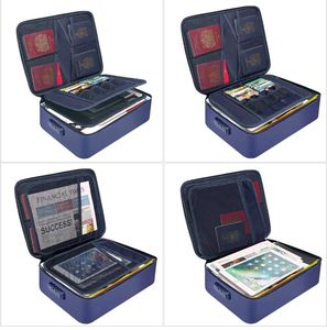Multi pocket Document Storage Bag