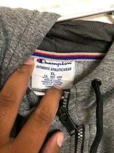 Champion Authentic Athleticwaer Grey Hoodie