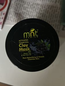 MNT Activated Charcoal Clay Mask For Skin