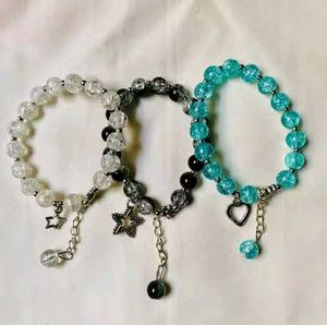 Beaded Charm Bracelets (unit 4)
