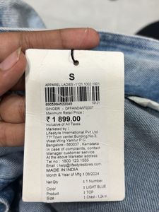 Oversized Jacket Denim