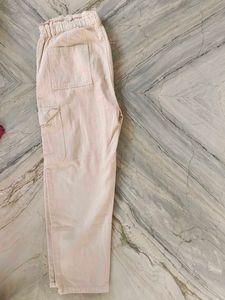Beige Cargo Pants