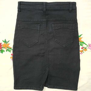 Trendy Denim Skirt