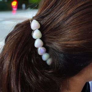 Pearl Bannana Hair Clip