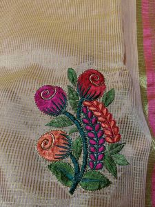 Semi Party Wear Saree