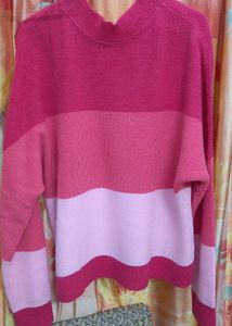 HERE&amp;NOW Pink Knit Top