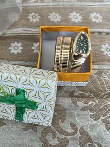 Designer Sanke Watch Cum Bracelet Free Size