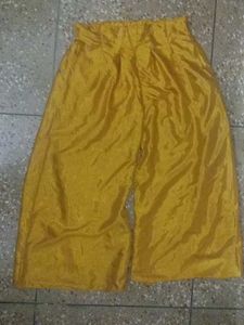 Mustard Silk Palazzo