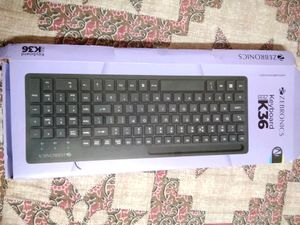 Zebronics K36 Keyboard (NEW)