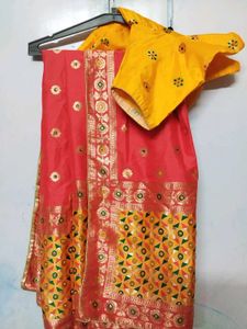 Indian Banarasi Lengha Set