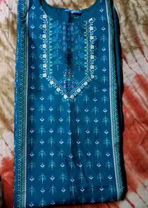Blue Printed Kurti