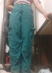 Green Cargo Pants