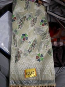 Organza New Unused Saree For Women