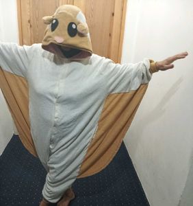 Flying Squirrel animal Costume Pajama