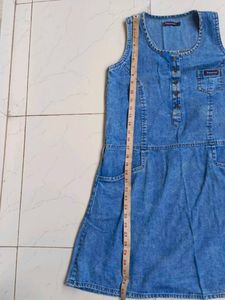 Vintage Denim Mini Dress
