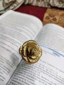 Golden Rose Hair Pin