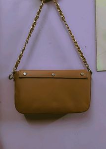 Brown Chain Shoulder Bag 👜