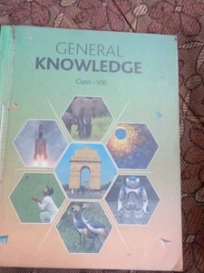 General Knowledge Class VIII Textbook