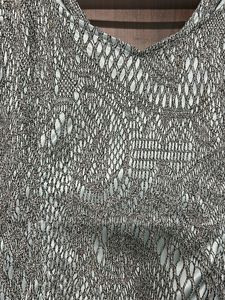 Silver Patterned Dress