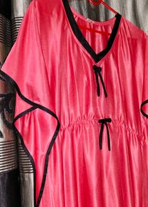 Women Kaftan Nighty With Robe