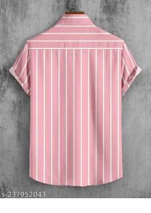 Pink Striped Shirt