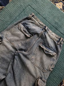 Bershka Heavyweight Skater Denim