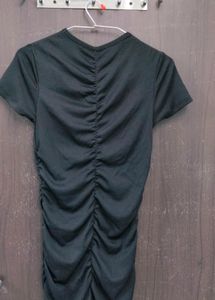 hnm- ruched bodycon dress