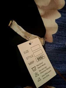 Black Flared Dress With Adjustable Tie Knot