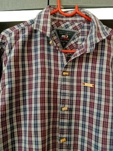 Mens Checked Casual Shirt