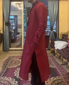Maroon Ethnic Kurta
