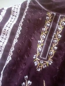 Elegant Embroidered Kurta