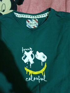 Green Graphic T-Shirt