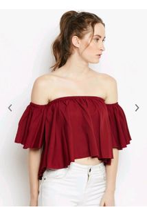 Berrylush Off Shoulder Top