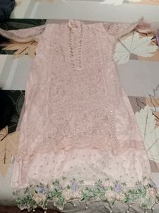 Full Work Suit With Beautiful Dupatta and Pant.