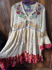 Boho Embroidered Top/Dress