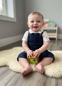 Cute unisex Baby Denim Overalls