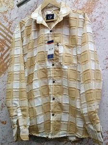 Rubbed Checkered Shirt