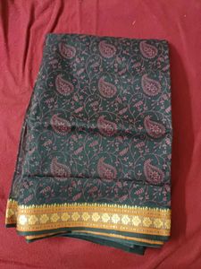 Black Printed Saree
