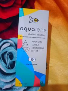 New And Sealed Lens Solution 120ml