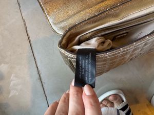 Guess Shoulder Bag, Gold color