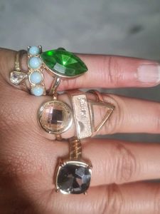 Boho Rings (Set Of 9)