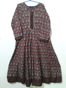 Maternity Churidar Kurti And Dupatta