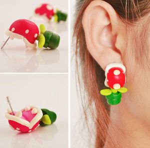 Mario Plant Earrings
