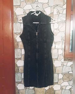 Denim Mini Bodycon dress