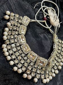 Elegant Pearl Statement Necklace