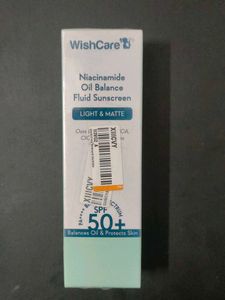 WishCare Oil Balance Sunscreen