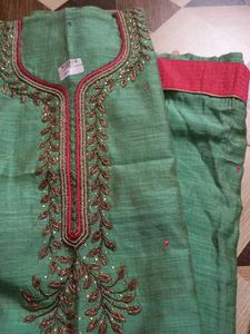 Unstitched Party Wear Suit