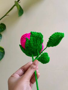 Crochet Rose Flower