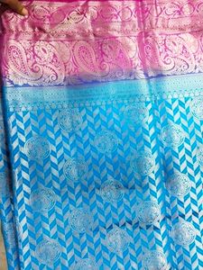 Blue Saree