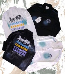 Coach Graphic Drop-Shoulder Shirts